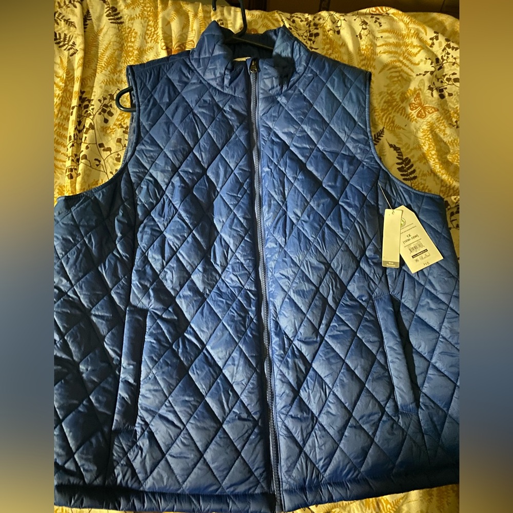 Time and Tru Blue Royal Vest NWT’s